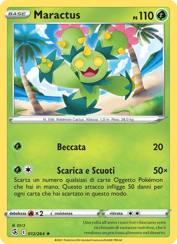 Maractus, carta 12 di Colpo Fusione