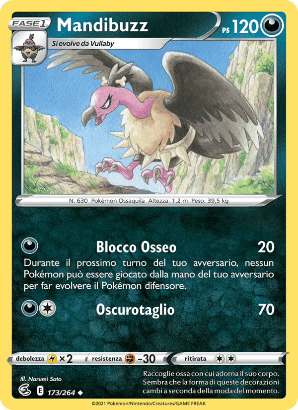 Mandibuzz, carta 173 di Colpo Fusione