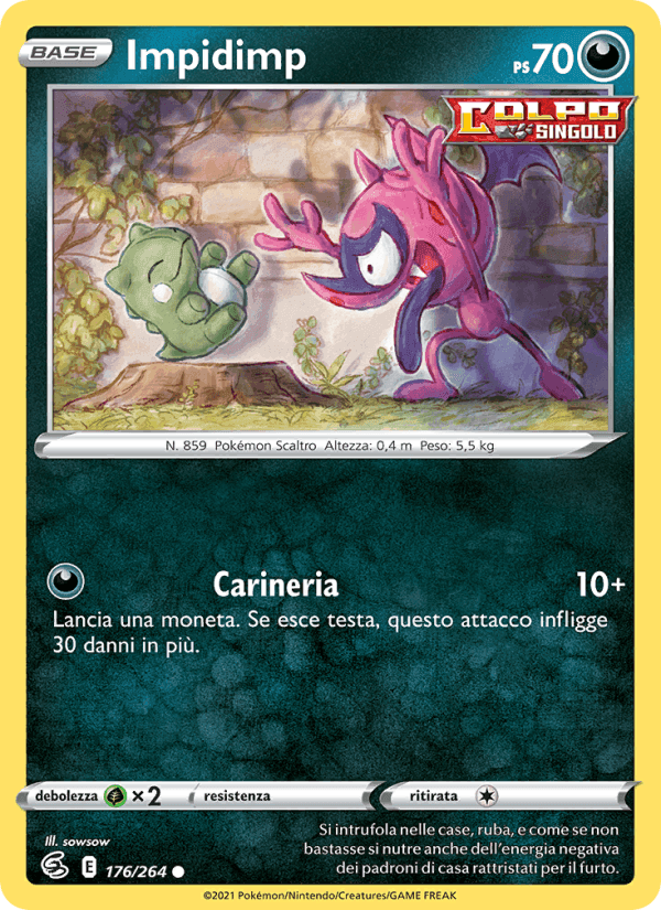Impidimp, carta 176 di Colpo Fusione
