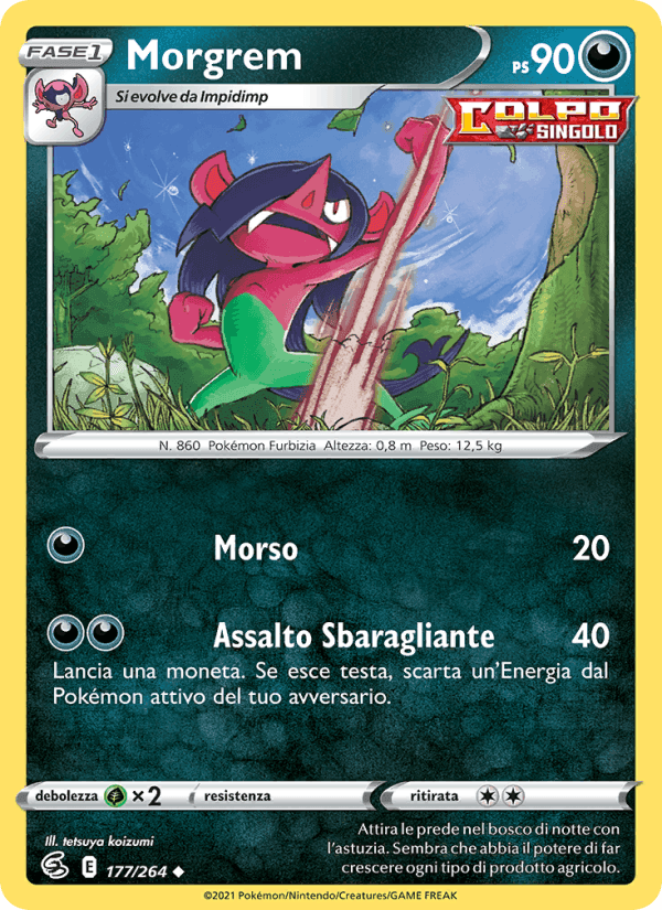 Morgrem, card 177 from Colpo Fusione
