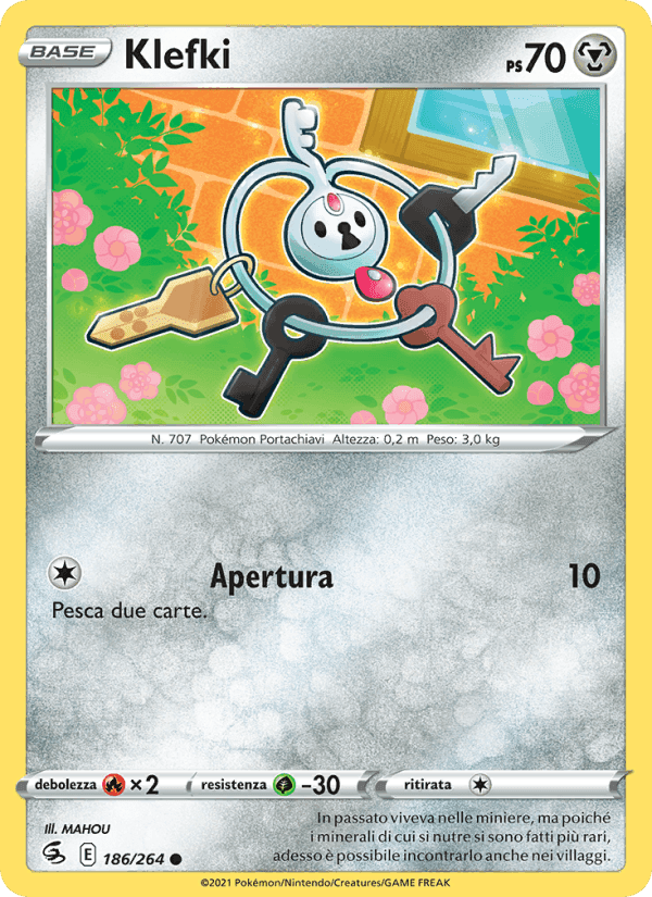 Klefki, carta 186 de Colpo Fusione