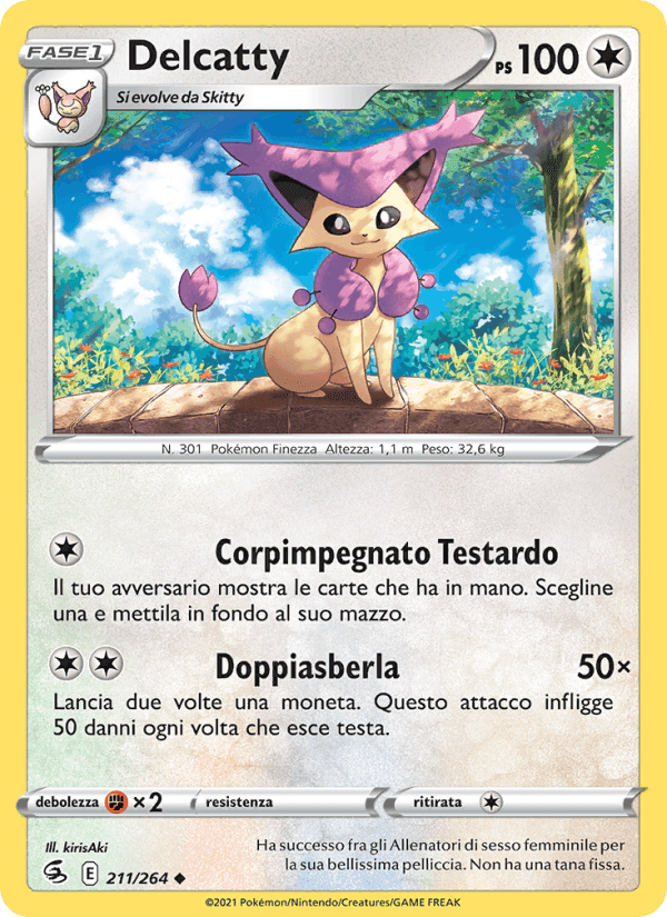 Delcatty, carta 211 de Colpo Fusione