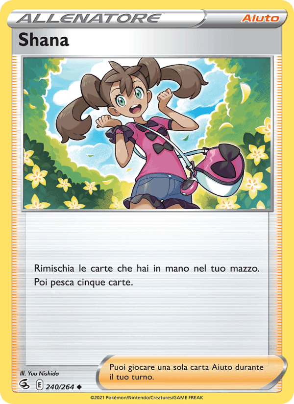 Shana, card 240 from Colpo Fusione