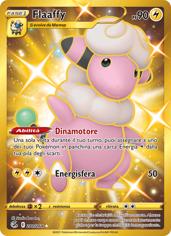 Flaaffy, carte 280 de Colpo Fusione