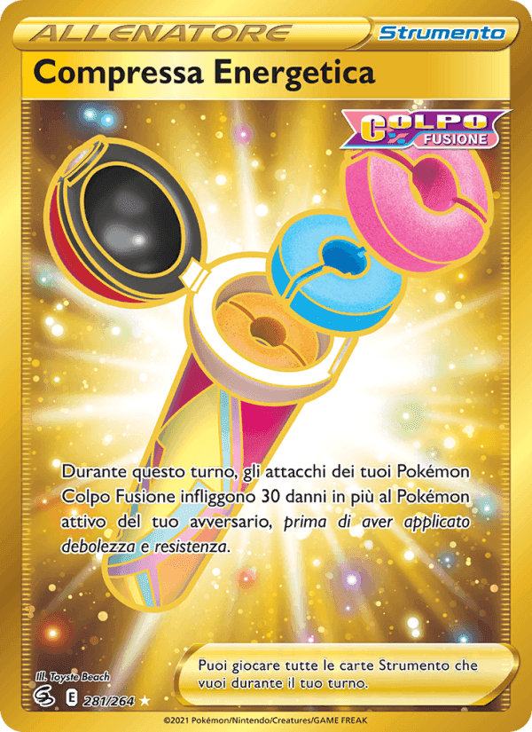 Compressa Energetica, card 281 from Colpo Fusione