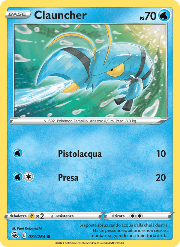 Clauncher, card 74 from Colpo Fusione