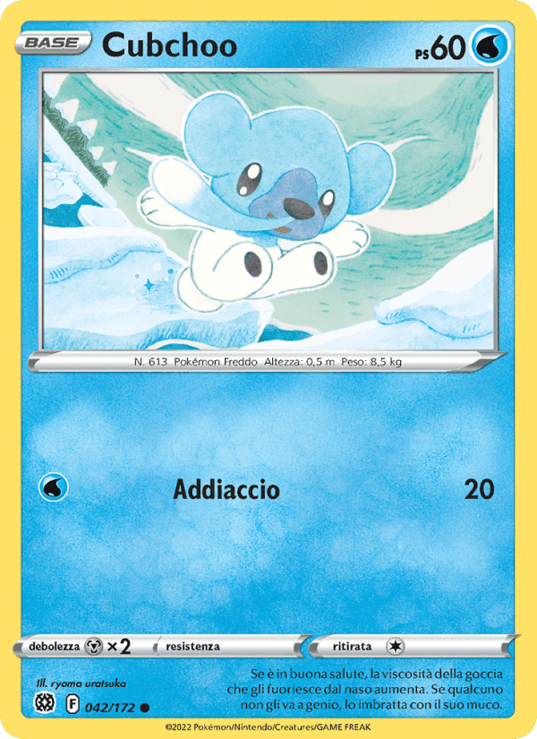 Cubchoo, card 042 from Astri Lucenti