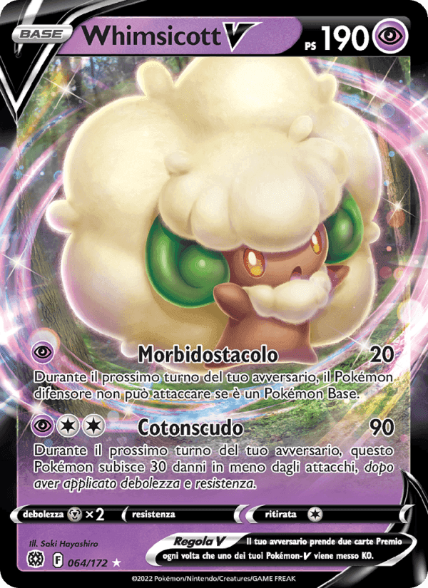 Whimsicott V, carta 064 di Astri Lucenti