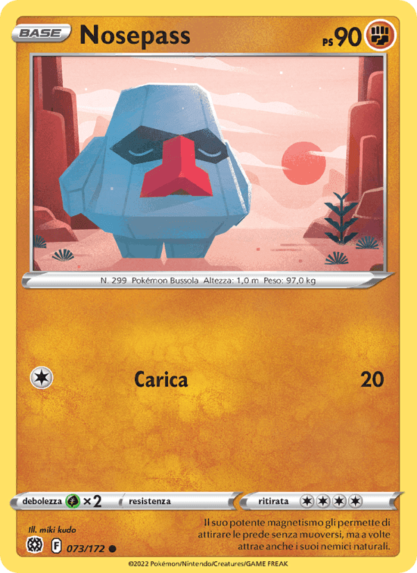 Nosepass, card 073 from Astri Lucenti