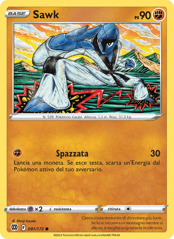 Sawk, carta 081 di Astri Lucenti