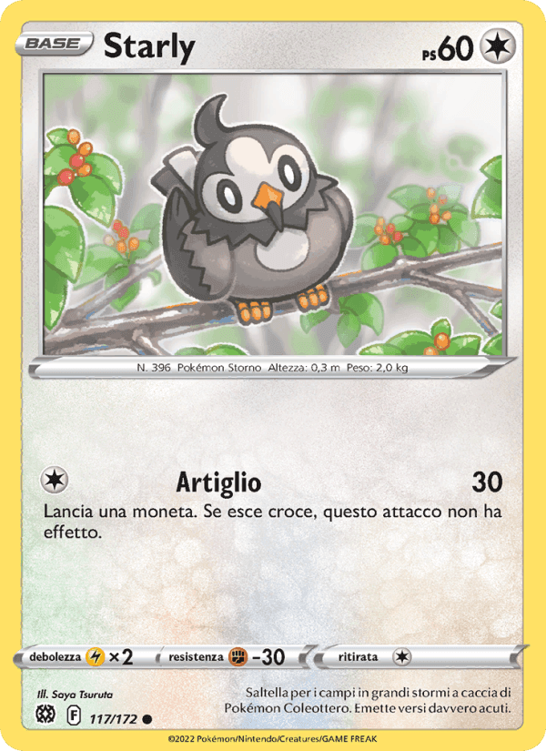 Starly, carta 117 di Astri Lucenti