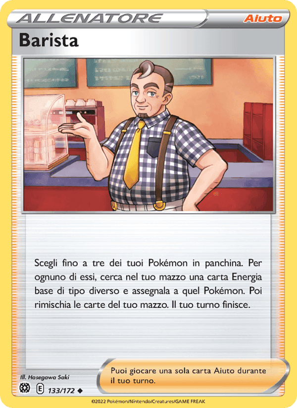 Barista, card 133 from Astri Lucenti