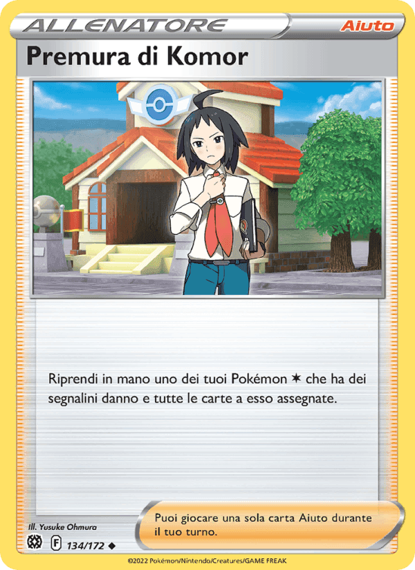 Premura di Komor, card 134 from Astri Lucenti