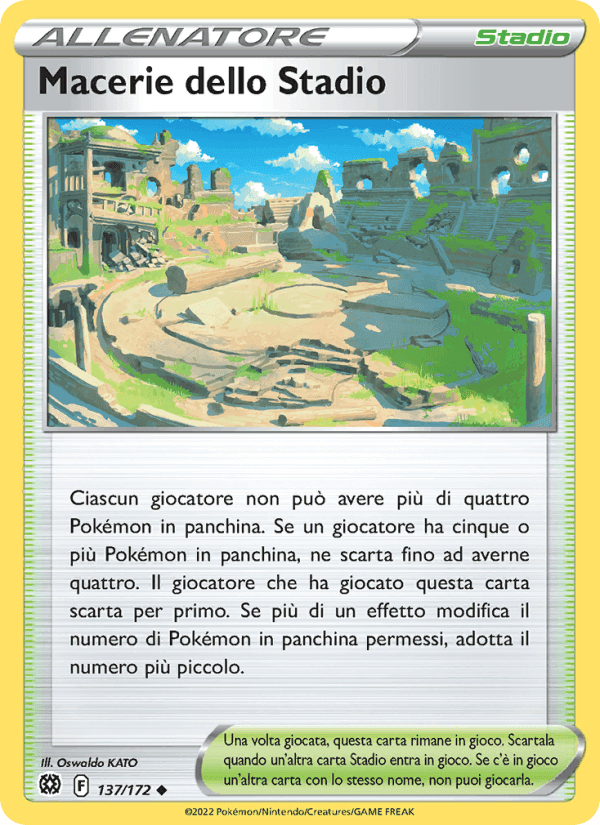 Macerie dello Stadio, carta 137 di Astri Lucenti
