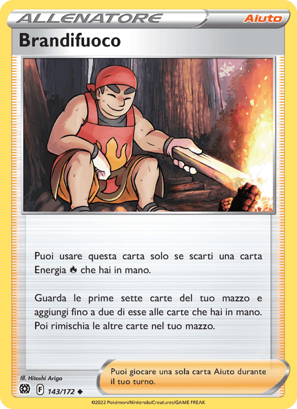 Brandifuoco, carta 143 di Astri Lucenti