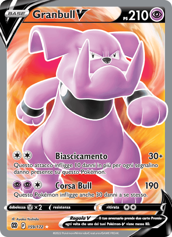 Granbull V, carta 159 di Astri Lucenti