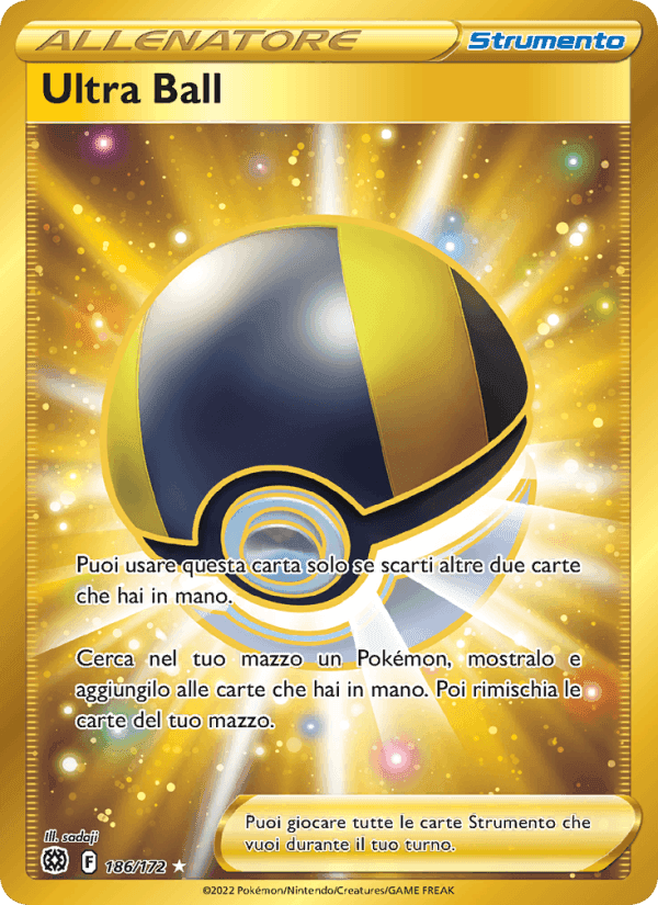 Ultra Ball, carta 186 di Astri Lucenti