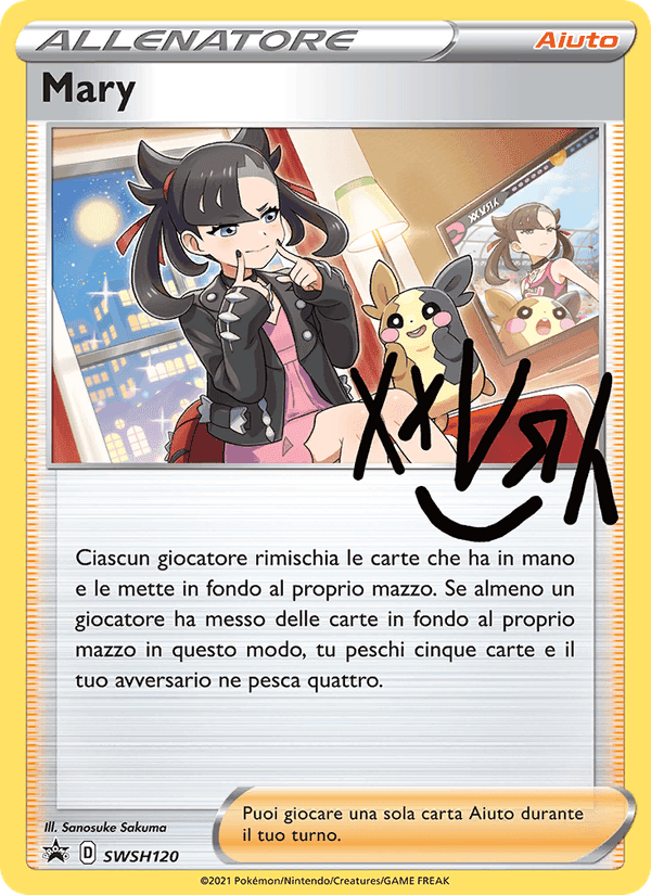 Mary, card SWSH120 from SPSC Promo