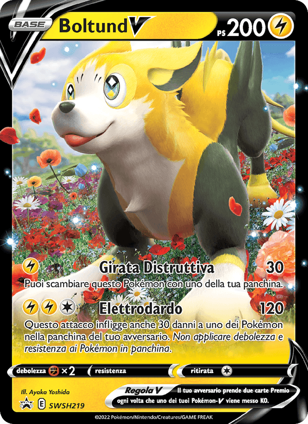 Boltund V, carta SWSH219 di SPSC Promo