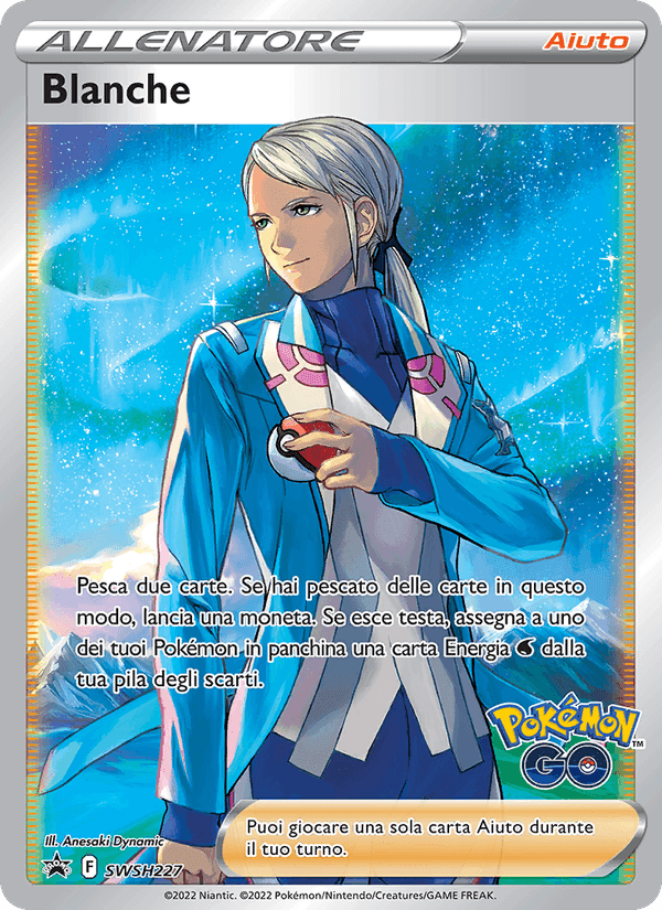 Blanche, card SWSH227 from SPSC Promo