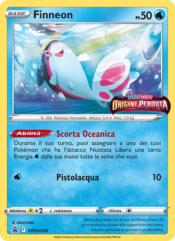Finneon, card SWSH240 from SPSC Promo