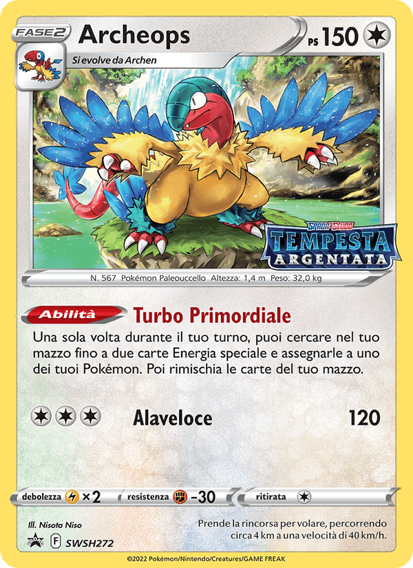Archeops, carta SWSH272 di SPSC Promo