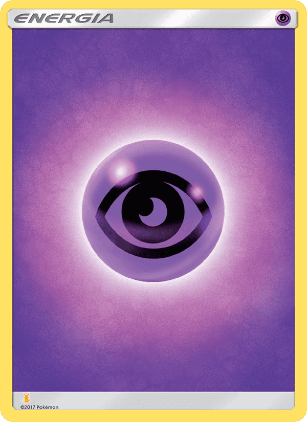 Energia Psico, carta 20 di Sole e Luna trainer Kit (Alolan Raichu)
