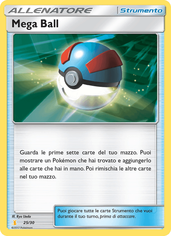 Mega Ball, carta 25 di Sole e Luna trainer Kit (Alolan Raichu)