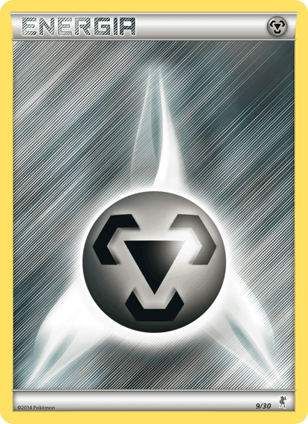 Energia Metallo, carta 9 di XY trainer Kit (Bisharp)