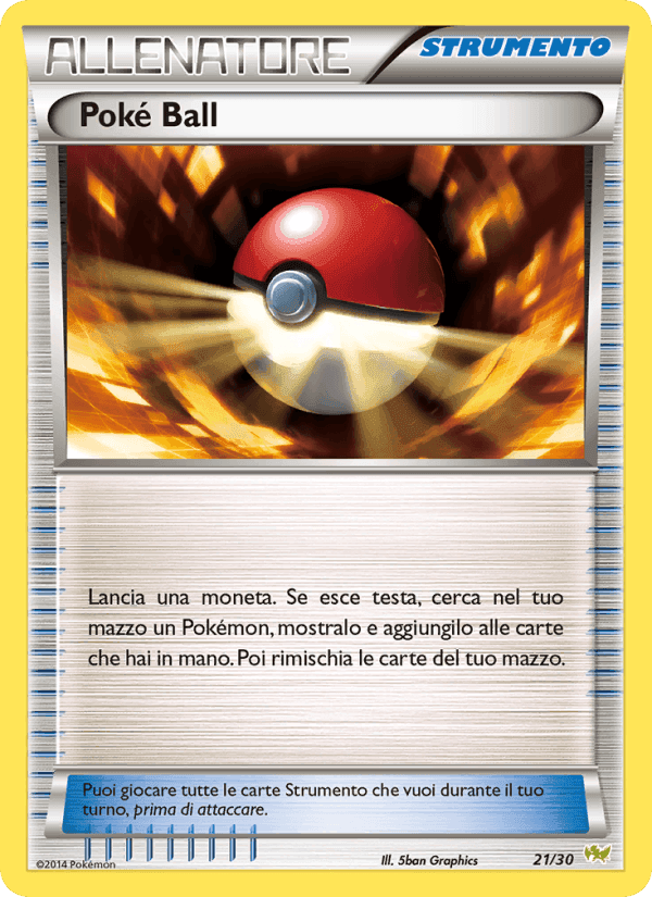Poké Ball, carta 21 di XY trainer Kit (Noivern)