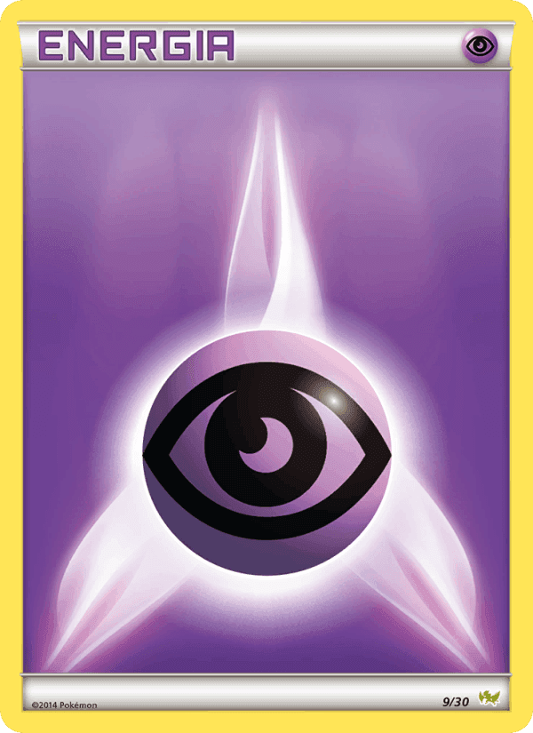 Energia Psico, card 9 from XY trainer Kit (Noivern)