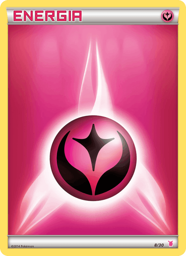 Energia Folletto, carta 8 di XY trainer Kit (Wigglytuff)
