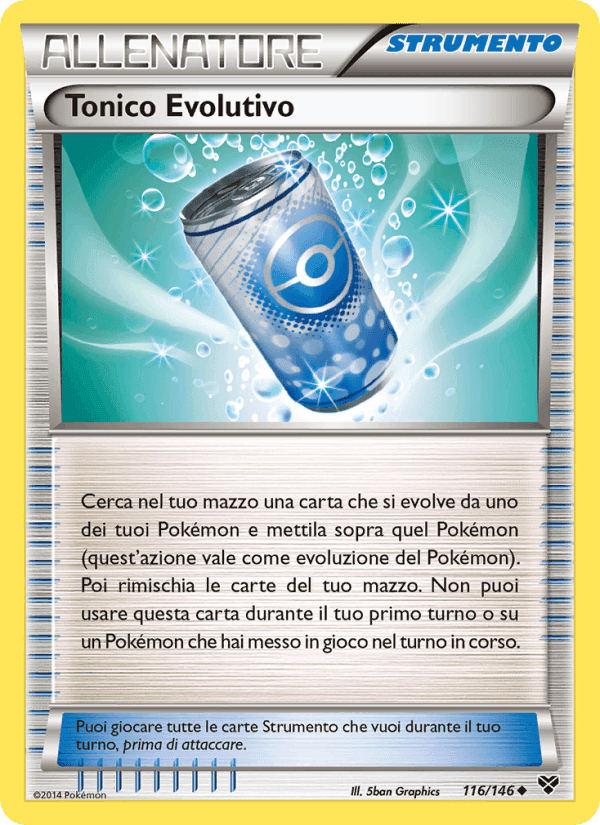 Tonico Evolutivo, carta 116 di XY