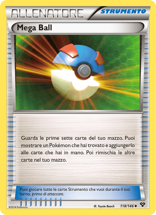 Mega Ball, carta 118 di XY