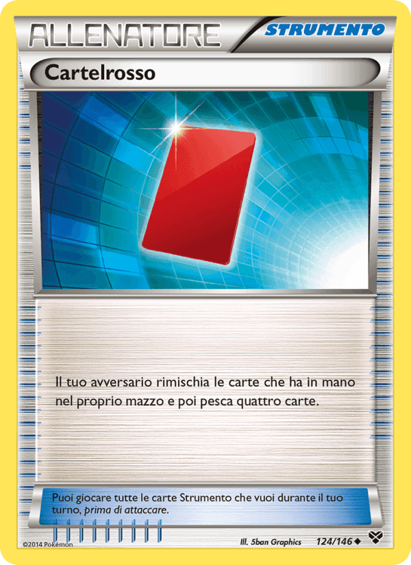 Cartelrosso, carta 124 di XY