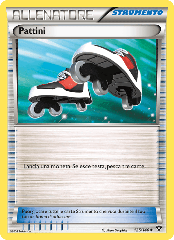 Pattini, carta 125 di XY