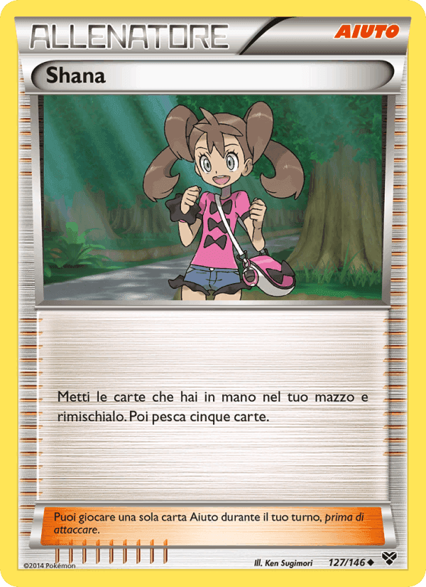 Shana, card 127 from XY