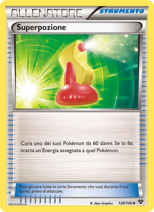 Superpozione, carta 128 di XY