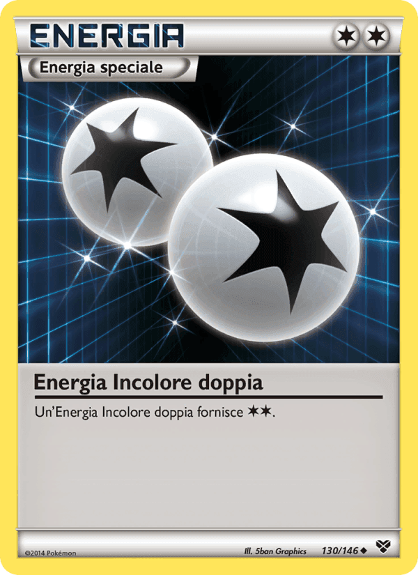 XY の 130 番、Energia Incolore doppia