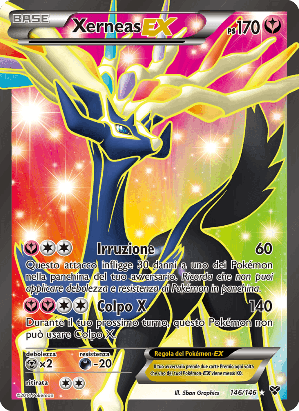 Xerneas EX, carta 146 di XY