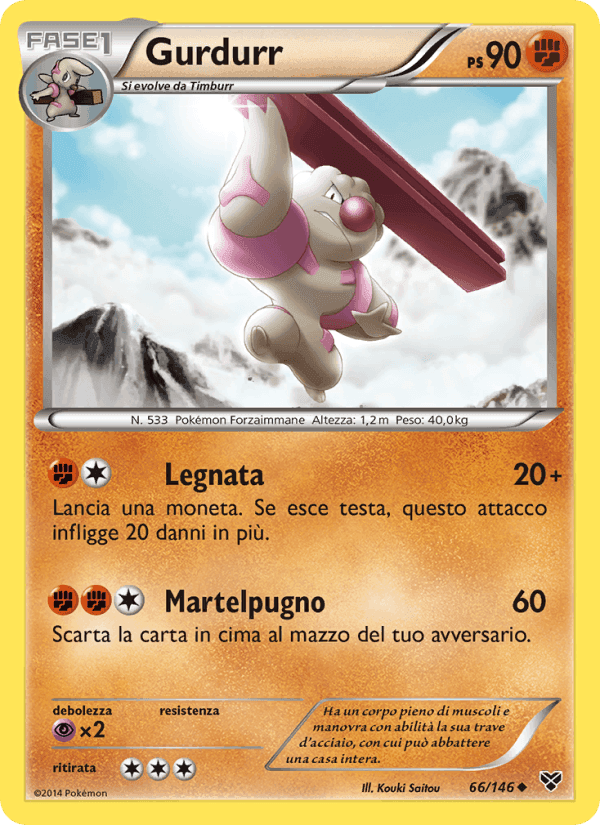 Gurdurr, carta 66 di XY