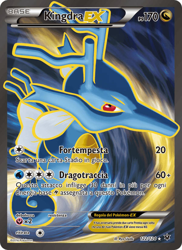 Kingdra EX, carta 122 di Destini Incrociati