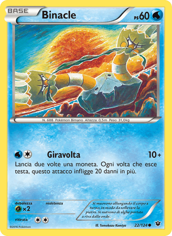 Binacle, carte 22 de Destini Incrociati