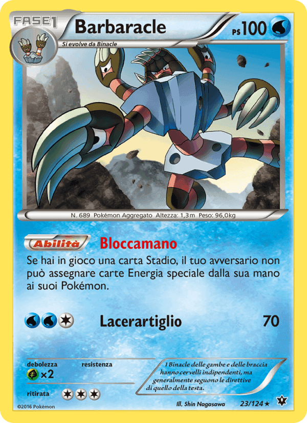 Barbaracle, carta 23 de Destini Incrociati