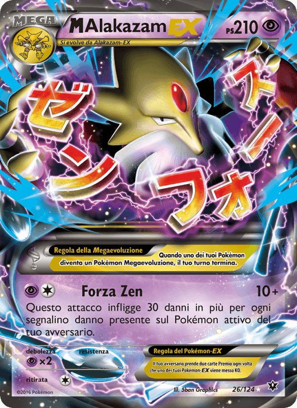 M Alakazam EX, carta 26 di Destini Incrociati