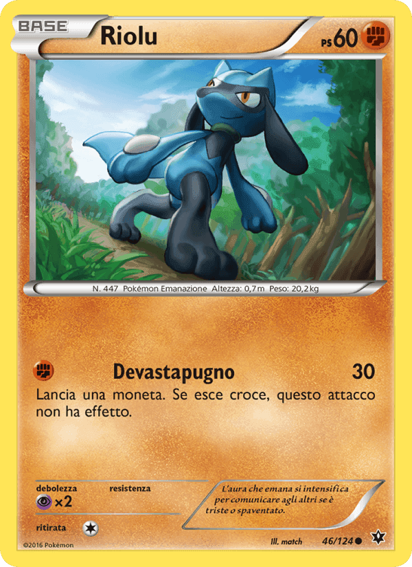 Riolu, carte 46 de Destini Incrociati