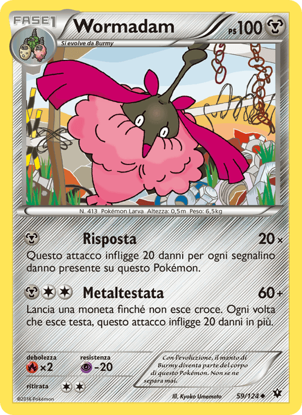 Wormadam, card 59 from Destini Incrociati