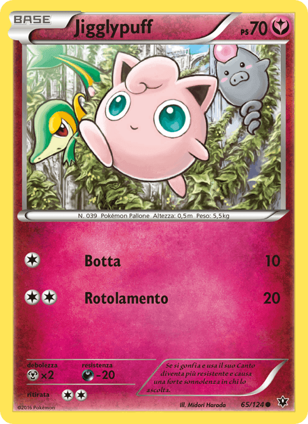 Jigglypuff, carte 65 de Destini Incrociati