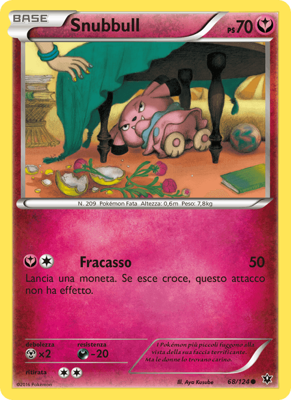 Snubbull, carta 68 di Destini Incrociati