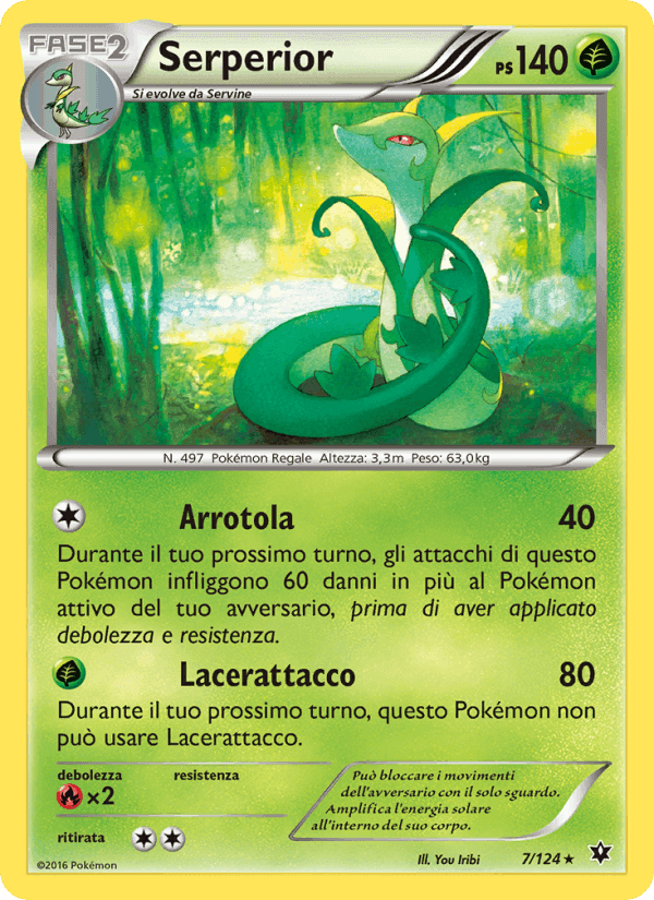 Serperior, carte 7 de Destini Incrociati